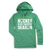 Men's Hockey Lightweight Hoodie - Hockey Is My Favorite Season