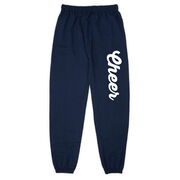 Cheerleading Fleece Sweatpants - Cheer Script