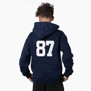 Guys Lacrosse Hooded Sweatshirt - Crossed Sticks