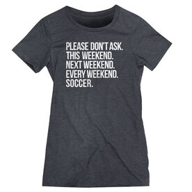 Soccer Women's Everyday Tee - All Weekend Soccer