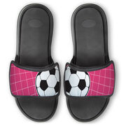 Soccer Repwell&reg; Sandal Straps - Ball Reflected
