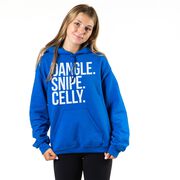 Hockey Hooded Sweatshirt - Dangle Snipe Celly Words