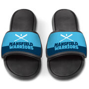 Softball Repwell&reg; Slide Sandals - Team Name Colorblock