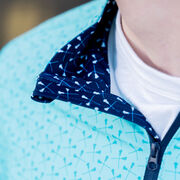 Lacrosse Quarter Zip - Chillax'n (Teal)