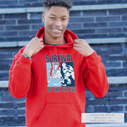 Hockey Hooded Sweatshirt - Survival of the Fittest