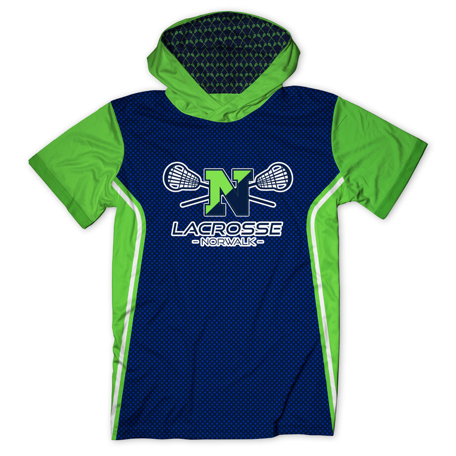 Lacrosse Lightweight Short Sleeve ShieldDri Hoodie - Norwalk