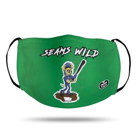 Seams Wild Baseball Face Mask - Snax