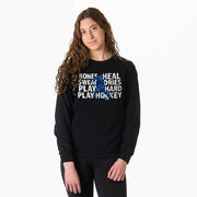 Hockey Tshirt Long Sleeve - Bones Heal Hockey