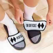 Skiing & Snowboarding Repwell&reg; Slide Sandals - I'm Difficult