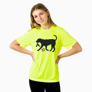 Soccer Short Sleeve Performance Tee - Spot The Soccer Dog