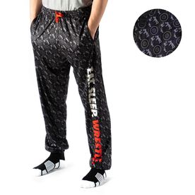 Wrestling Lounge Pants - Eat Sleep Wrestle