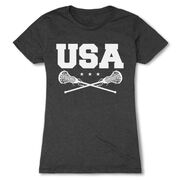Girls Lacrosse Women's Everyday Tee - USA Girls Lacrosse