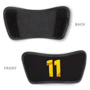 Softball Repwell&reg; Slide Sandals - Softball Number Stitches