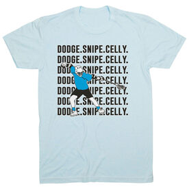 Guys Lacrosse Short Sleeve T-Shirt - Dodge Snipe Celly