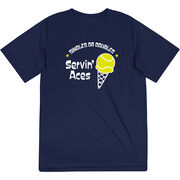 Tennis Short Sleeve Performance Tee - Servin' Aces