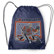 Hockey Drawstring Backpack - Goal Buster