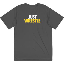 Wrestling Short Sleeve Performance Tee - Just Wrestle