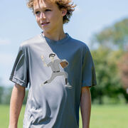 Baseball Short Sleeve Performance Tee - Baseball Bones