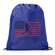 Baseball Drawstring Backpack - Baseball Land That We Love