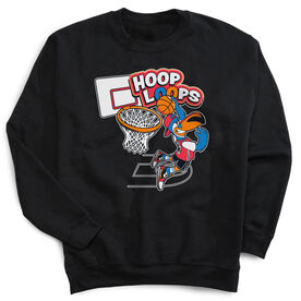 Basketball Crewneck Sweatshirt - Hoop Loops
