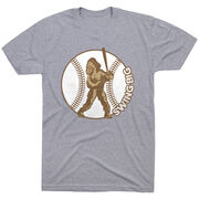 Baseball T-Shirt Short Sleeve - Baseball Bigfoot