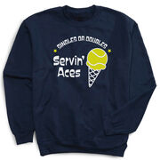 Tennis Crewneck Sweatshirt - Servin' Aces