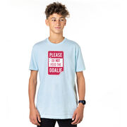 Hockey Short Sleeve T-Shirt - Don't Feed The Goalie