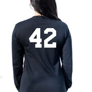 Girls Lacrosse Tshirt Long Sleeve - Lax Shamrock