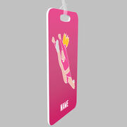 Cheerleading Bag/Luggage Tag - Personalized Hurdler