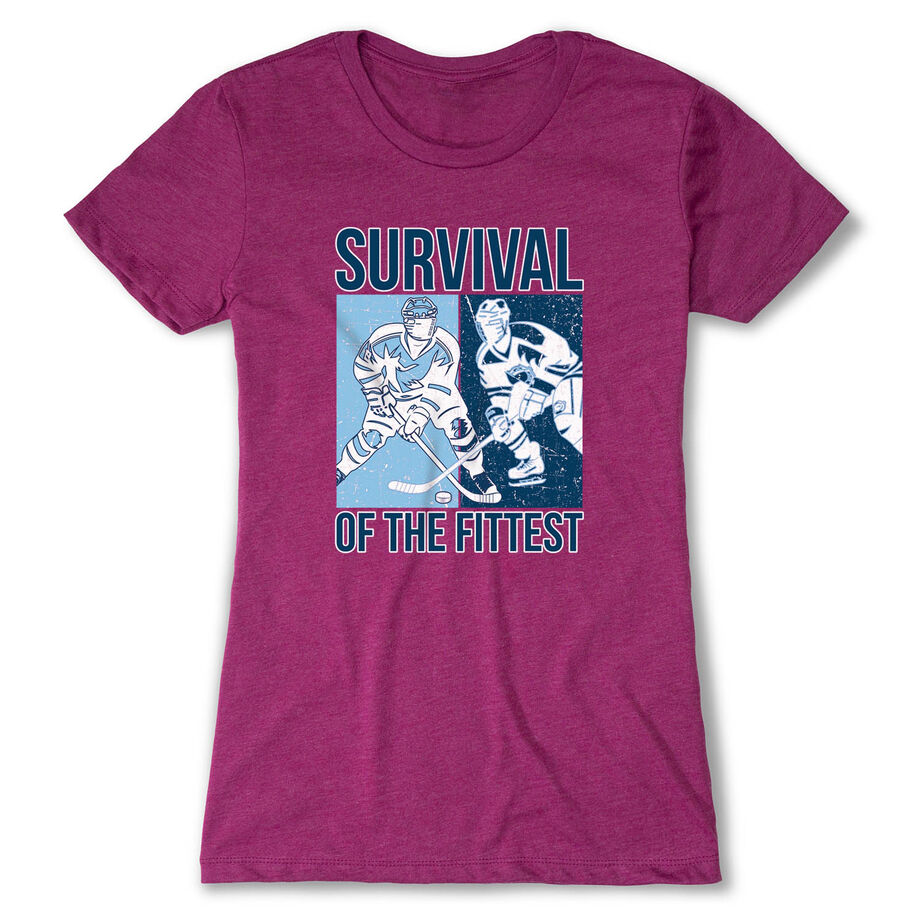 Hockey Women's Everyday Tee - Survival of the Fittest