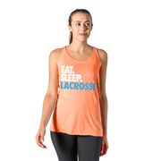 Girls Lacrosse Women's Everyday Tank Top - Eat. Sleep. Lacrosse