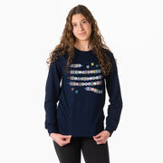 Girls Lacrosse Tshirt Long Sleeve - In My Lax Girl Era