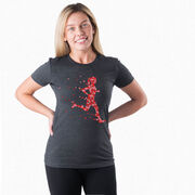 Women's Everyday Runners Tee - Heartfelt Runner Girl