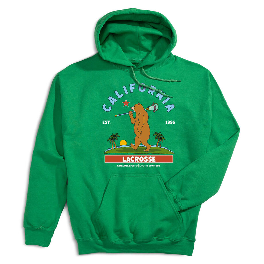 Guys Lacrosse Hooded Sweatshirt - California Lacrosse