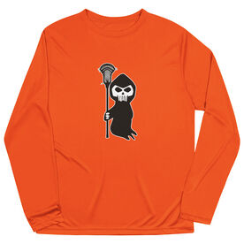 Guys Lacrosse Long Sleeve Performance Tee - Guys Lacrosse Reaper