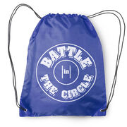 Wrestling Drawstring Backpack - Battle In Circle