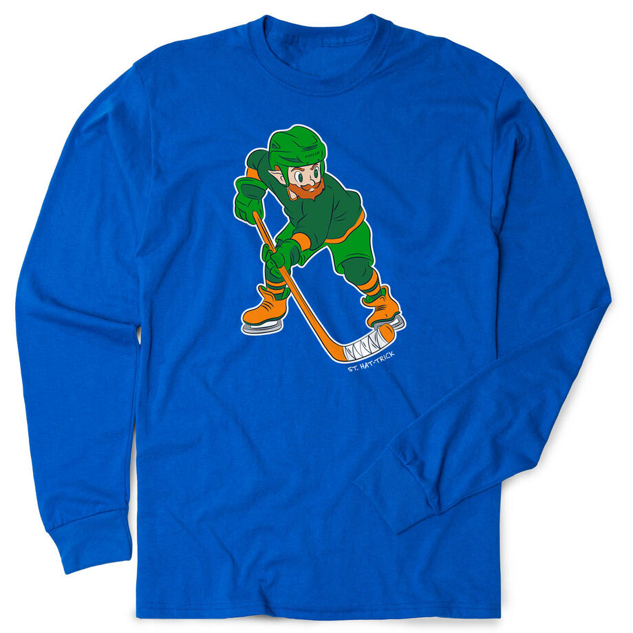 Hockey Tshirt Long Sleeve - St. Hat-Trick