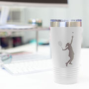 Tennis 20 oz. Double Insulated Tumbler - Female Silhouette