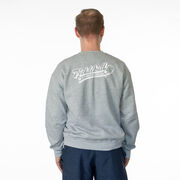 Pickleball Crewneck Sweatshirt - Kind Of A Big Dill (Back Design)