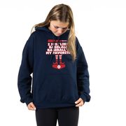 Baseball Hooded Sweatshirt - Baseball's My Favorite