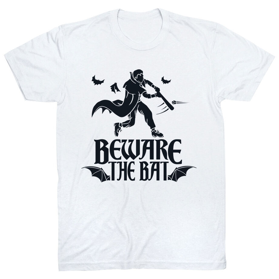 Baseball T-Shirt Short Sleeve - Beware The Bat
