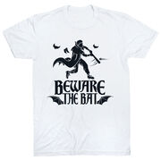 Baseball T-Shirt Short Sleeve - Beware The Bat