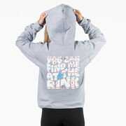 Hockey Hooded Sweatshirt - You Can Find Me At The Rink (Back Design)