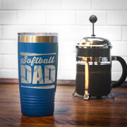 Softball 20 oz. Double Insulated Tumbler - Dad