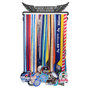Race Medal Hanger Always Earned Never Given MedalART