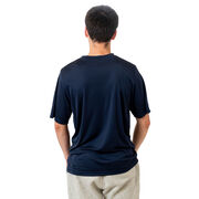 Swimming Short Sleeve Performance Tee - Make Waves