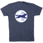 Soccer Short Sleeve T-Shirt - Kicks The Soccer Dog