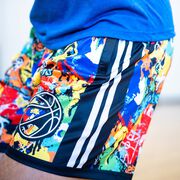 Basketball Beckett&trade; Shorts - Graffiti