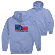 Baseball Hooded Sweatshirt - Baseball Land That We Love (Back Design)
