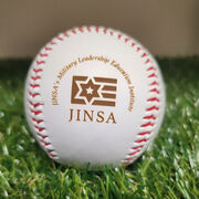 Engraved Baseball - Custom Logo